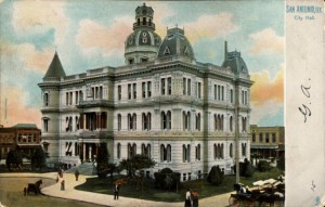 San Antonio City Hall, 1906. Via Wikimedia.