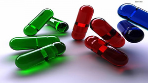 Colorful Pills free images - 3D free images