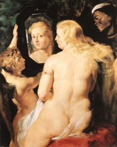 Peter Paul Rubens, "Venus At Her Mirror"