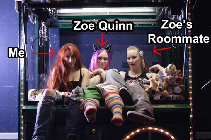 Mallorie, Zoe, and Zoe's roommate