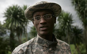 Laurent Nkunda, Tutsi Rebel leader 