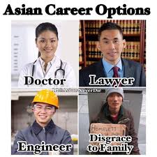 Also Indian career choices, also African career choices...