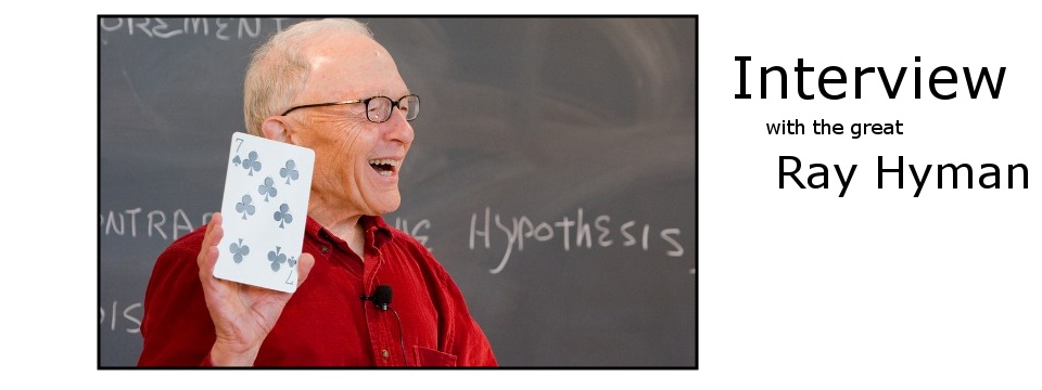 Skeptic Legend: Interview with Ray Hyman