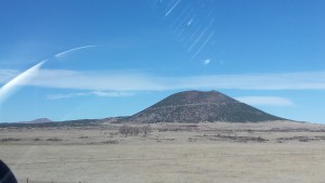 Capulin cinder cone volcano - near Clayton, NM