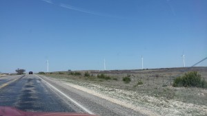 Windfarm near Sweetwater, TX